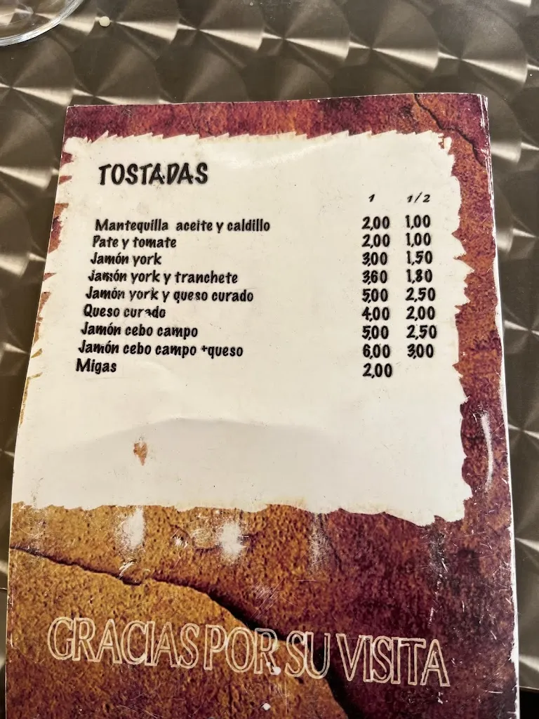 Menu_Fuentecita Mesón Restaurante_Hornachos_image_3