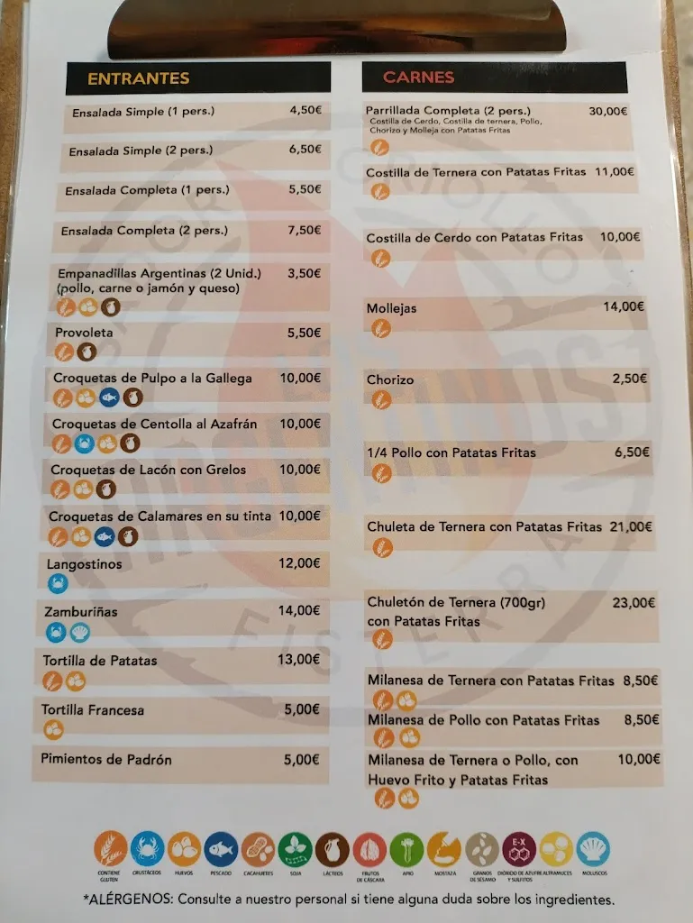 Menu_Asador Criollo Los Argentinos_Fisterra_image_3