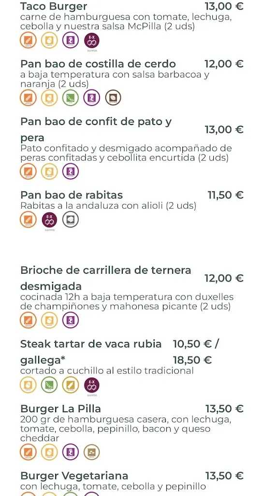 Menu_La Pilla_Lapa La_image_3