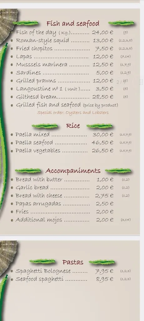 Menu_Restaurante La Lapa_Lapa La_image_2