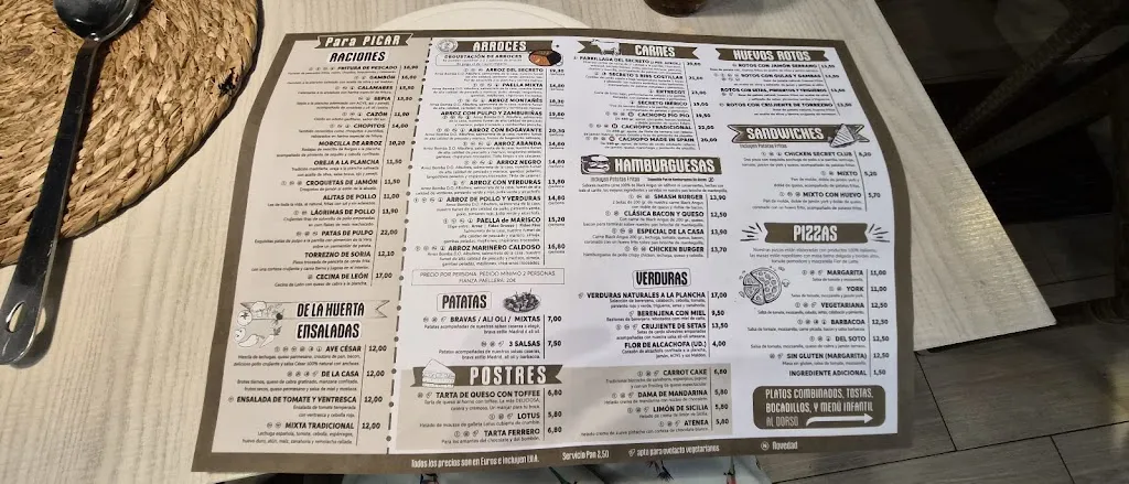 Menu_El Secreto Del Soto - Arrocería_Lapa La_image_4