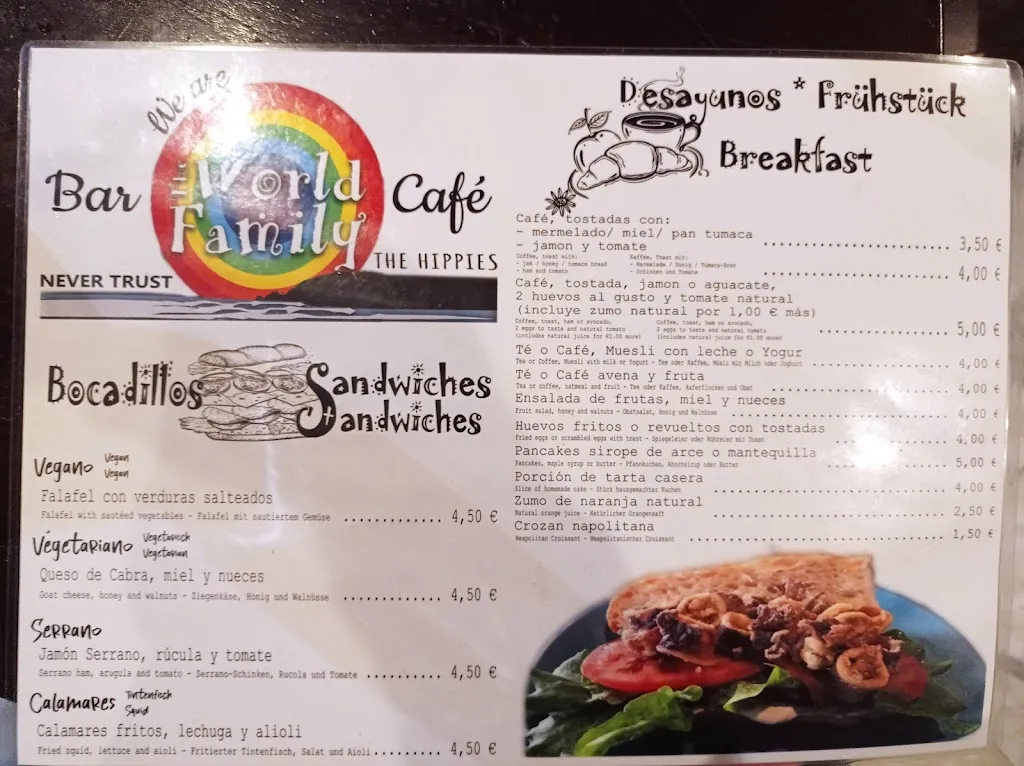 Menü_The World Family _Fisterra_Bild_3