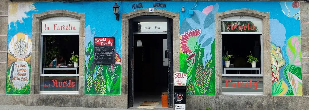 The World Family  restaurant in Fisterra