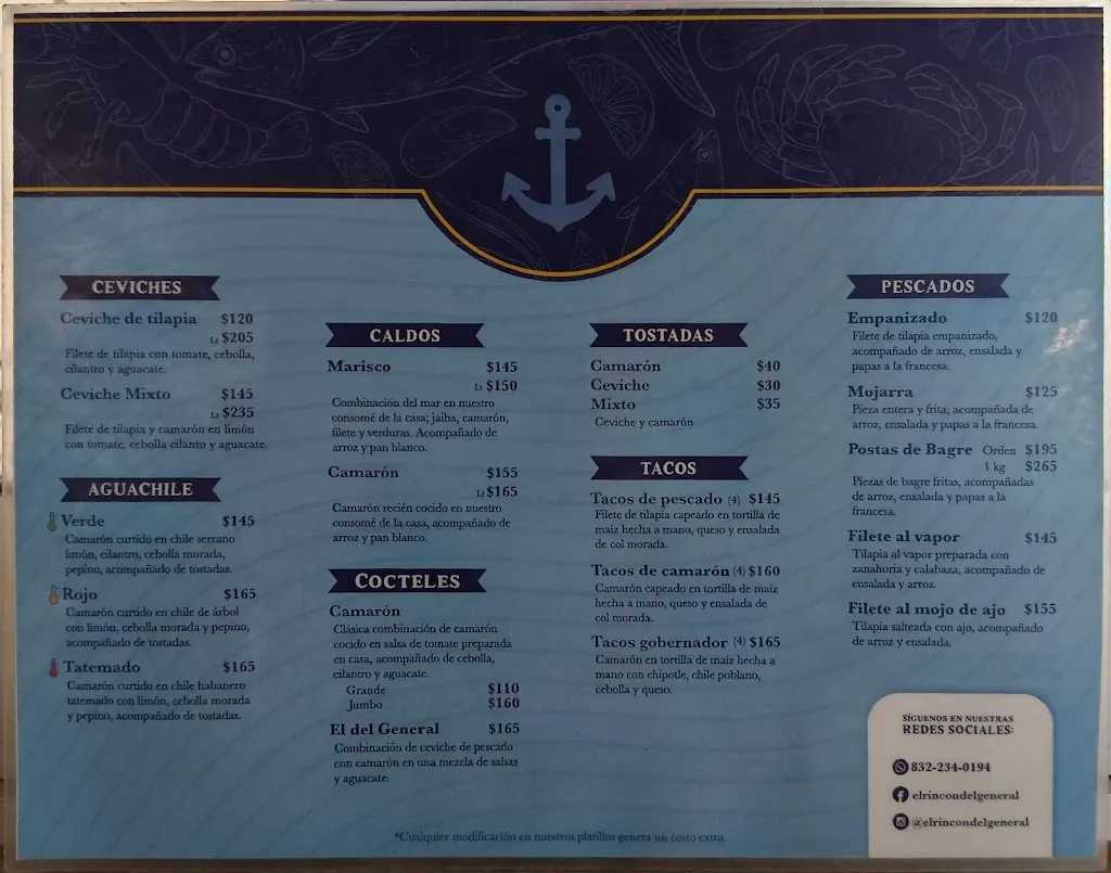 Menu_El Rincón del General_Llera_image_1