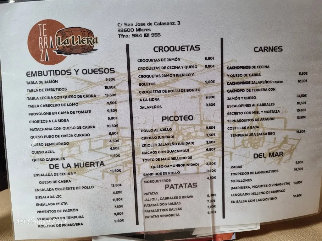 Menu_Bodega La Llera_Llera_image_2