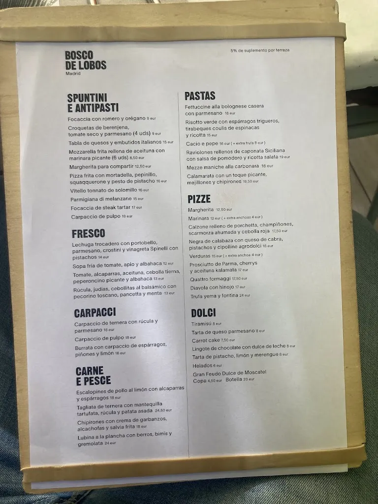 Menu_Bosco de Lobos Madrid_Lobón_immagine_1