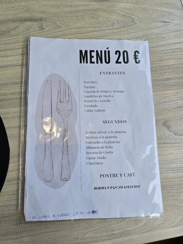 Menü_La Fontana_Fisterra_Bild_2