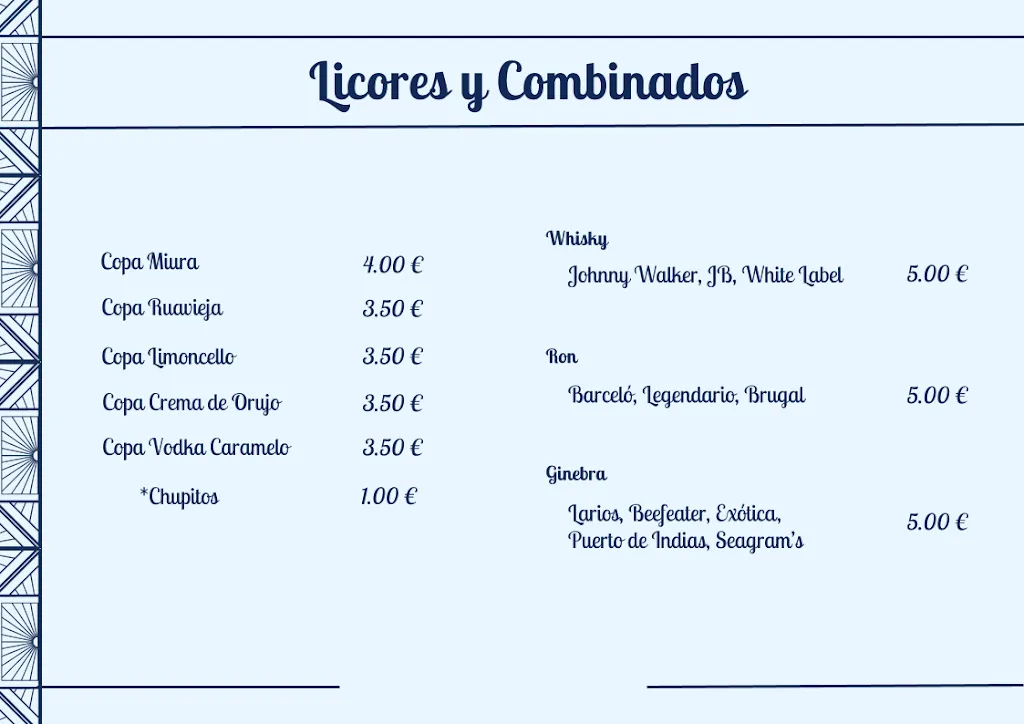 Menu_La Madriguera · Bar & Copas_Montemolín_image_2