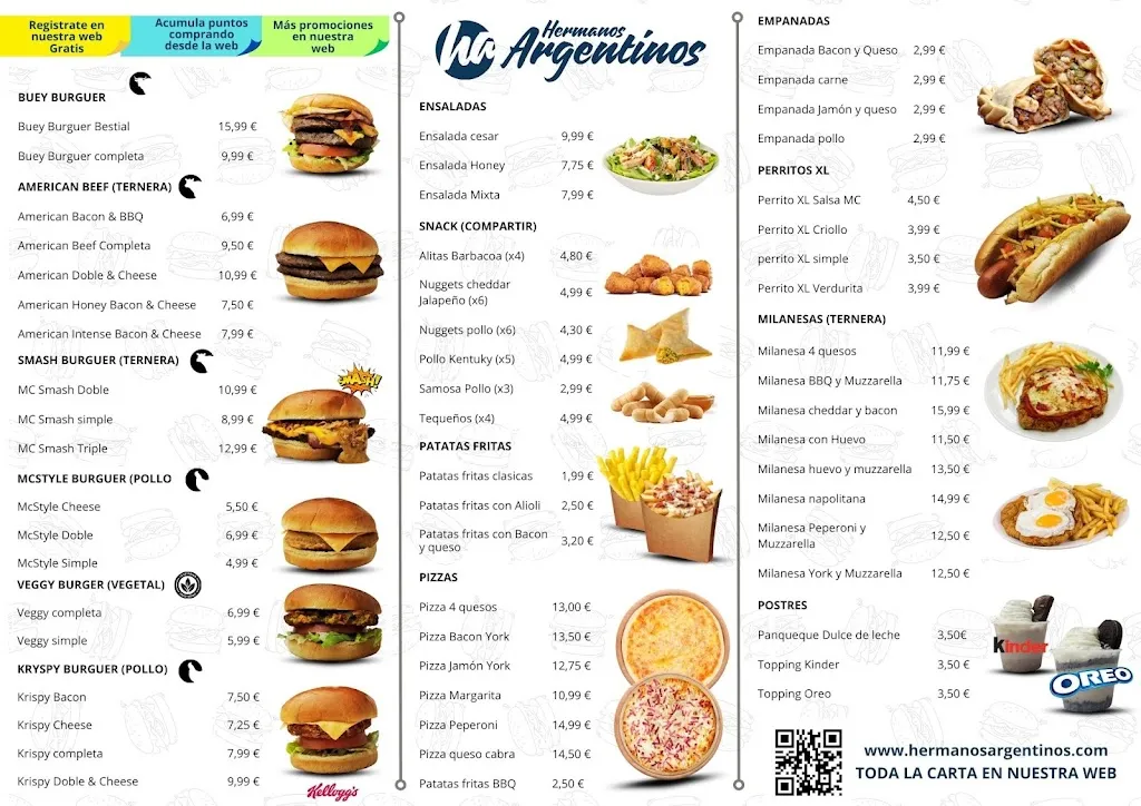 Menu_Hermanos Argentinos Monesterio_Monesterio_image_1