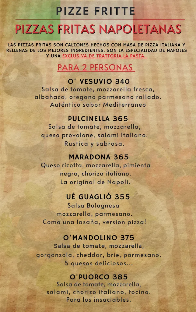 Menu_Trattoria La Pasta Montejo_Mérida_image_4