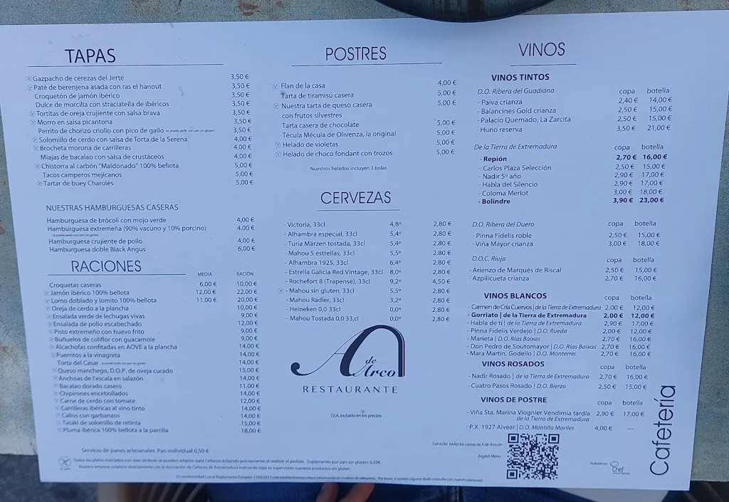 Menu_A de Arco_Mérida_immagine_3