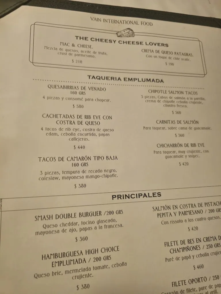 Menu_Restaurante Emplumado_Mérida_image_4