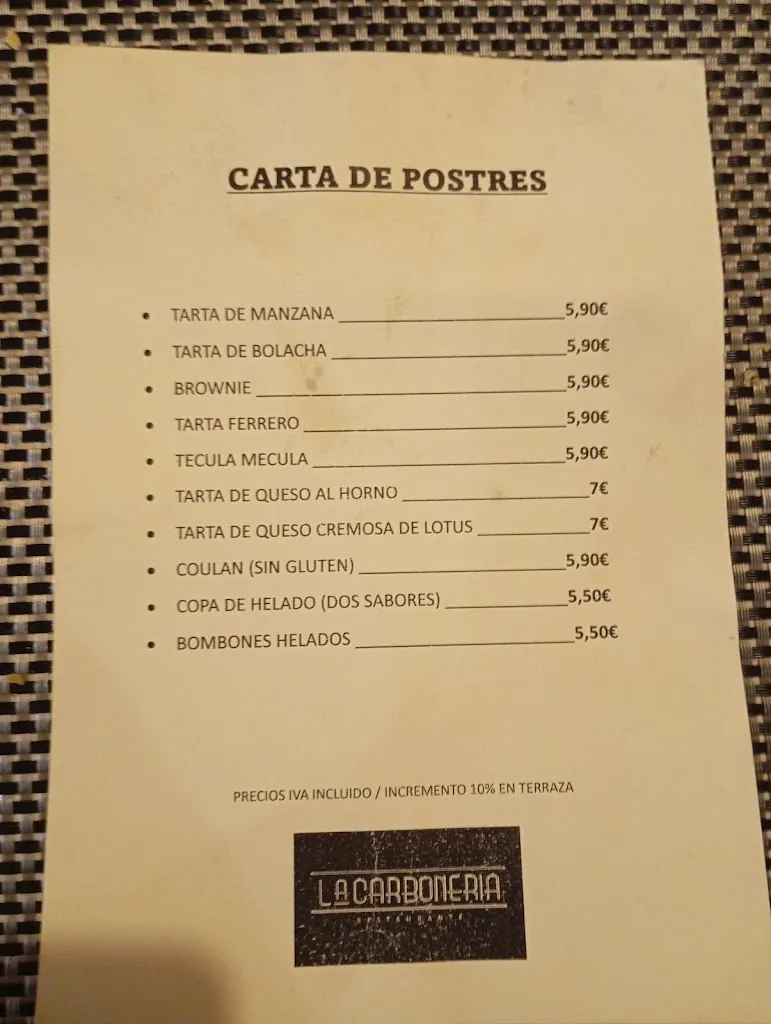 Menu_La Carbonería Restaurante_Mérida_image_4