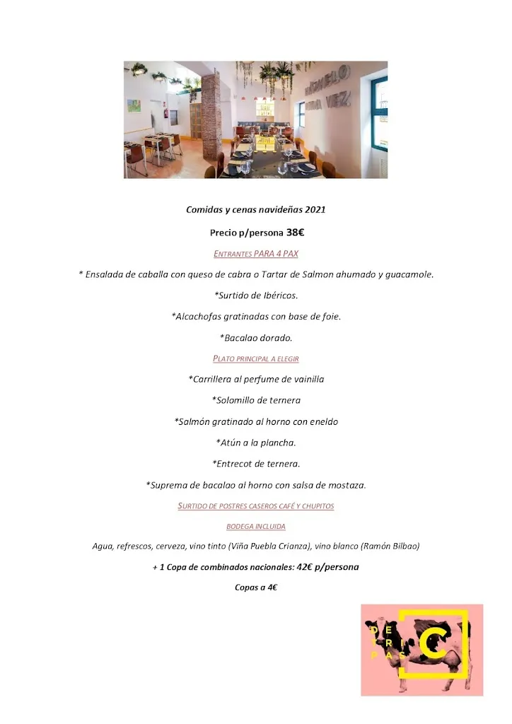 Menu_Restaurante De tripas corazón_Mérida_immagine_3