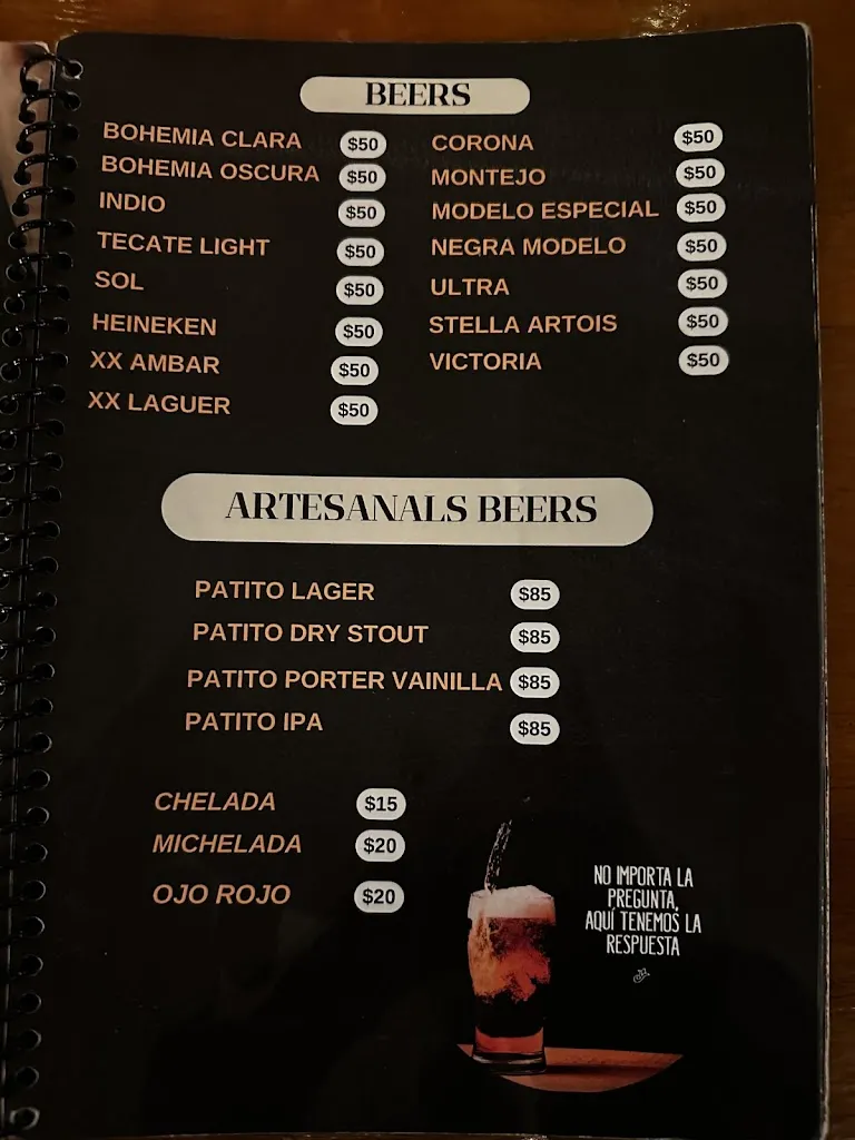 Menu_Restaurante Amaro_Mérida_image_1