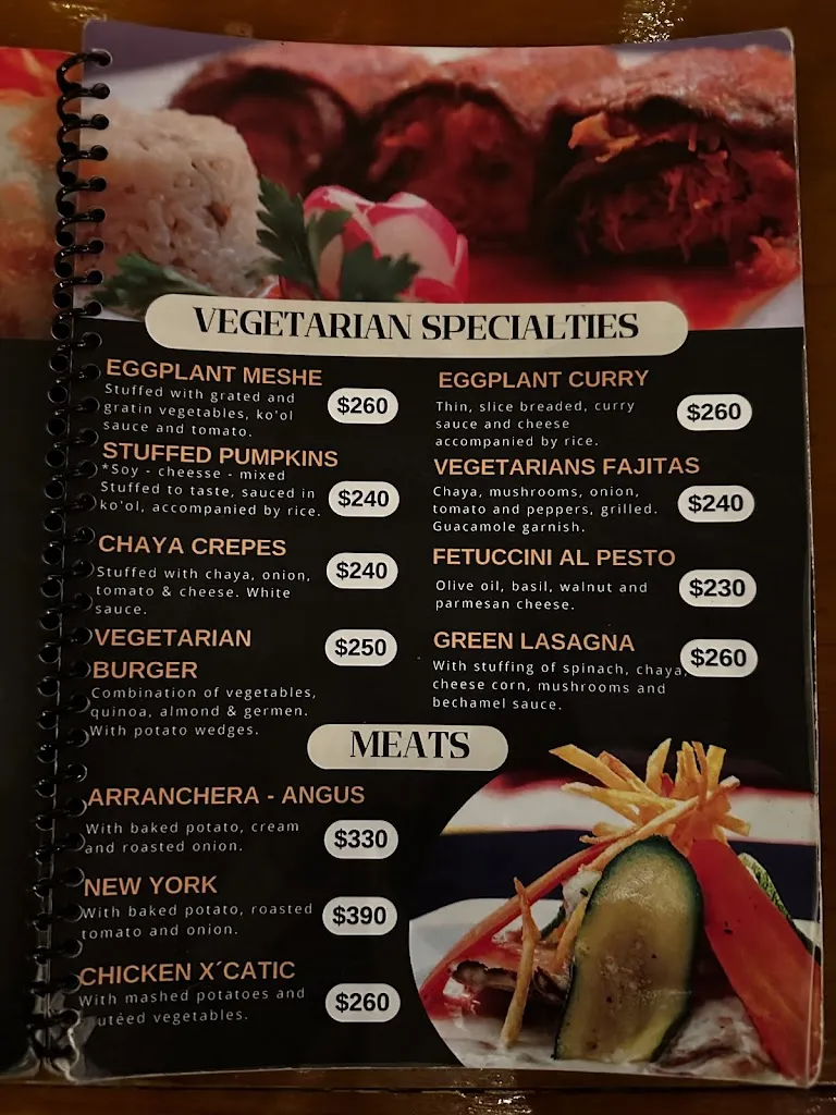 Menu_Restaurante Amaro_Mérida_image_4