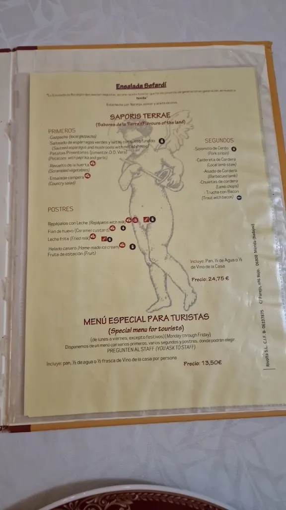 Menü_Tabula Calda_Mérida_Bild_1