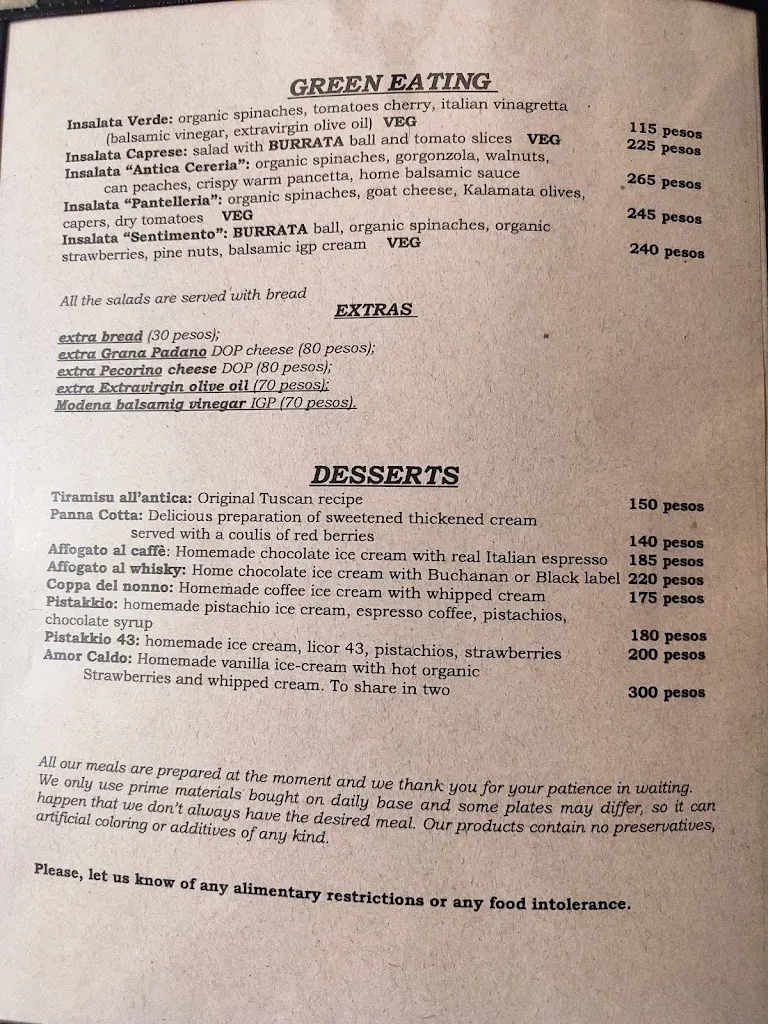 Menu_Dal Baffo Ristorante Bar Italiano_Mérida_image_2