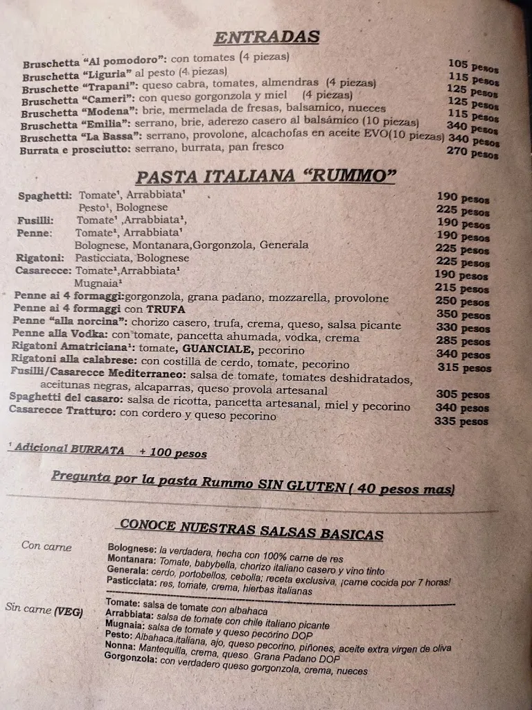 Menu_Dal Baffo Ristorante Bar Italiano_Mérida_image_4