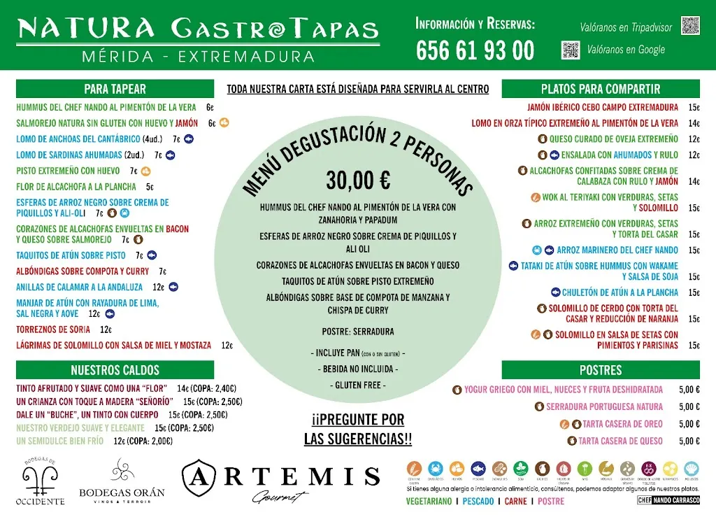 Menu_NATURACHO GastroTapas_Mérida_image_1