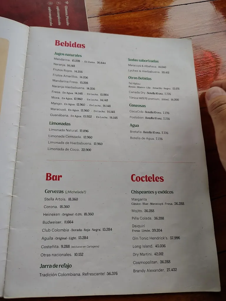 Menu_Pizzas Piccolo La 80_Medellín_image_2