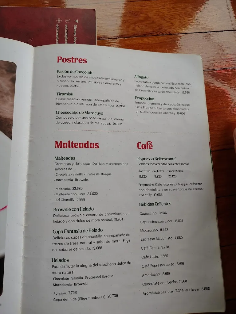 Menu_Pizzas Piccolo La 80_Medellín_image_4
