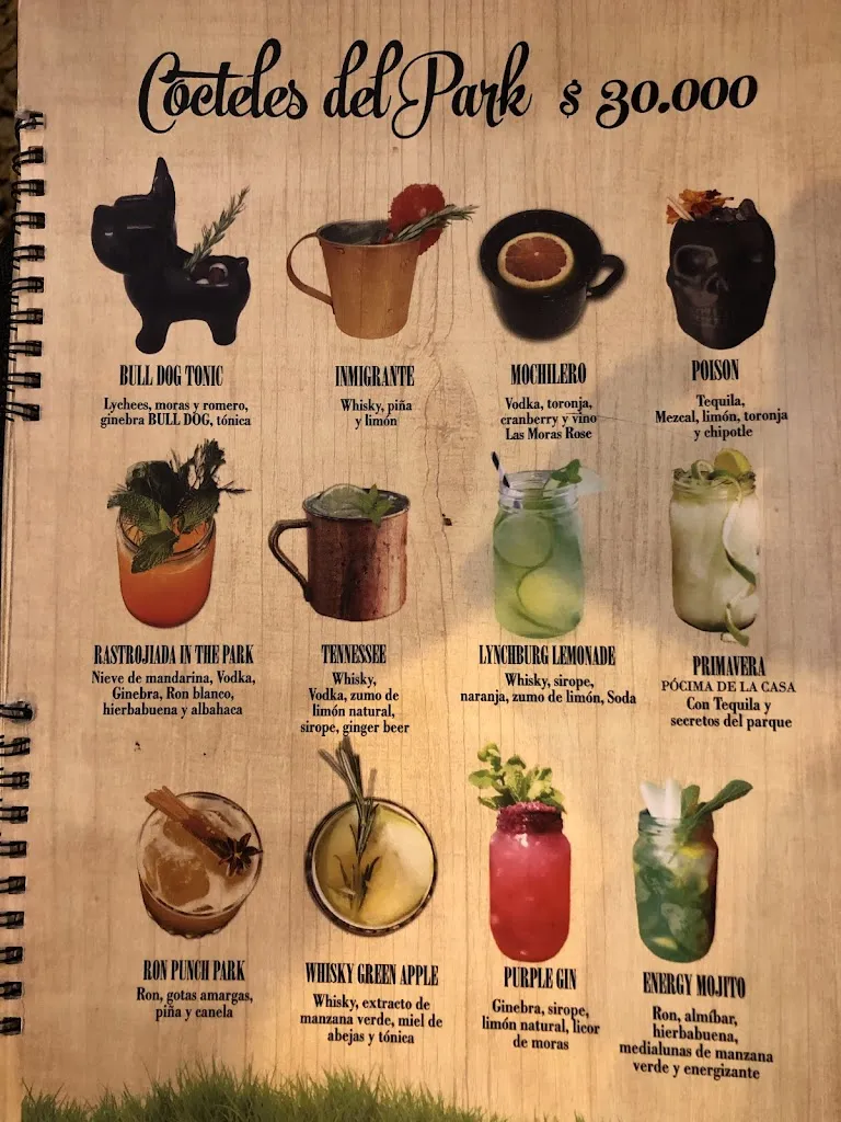 Menu_37 Park Medellín | Restaurante Bar_Medellín_image_1