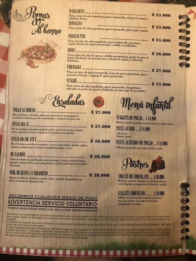 Menu_37 Park Medellín | Restaurante Bar_Medellín_image_2