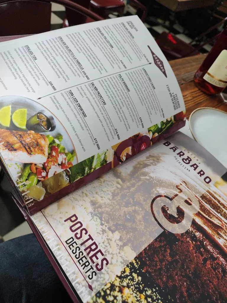 Menu_Bárbaro | Primitive Cuisine - Laureles_Medellín_image_2