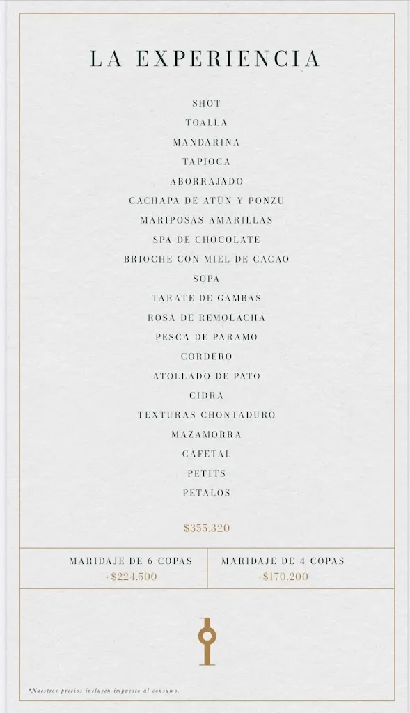 Menu_Elcielo Medellín Restaurant_Medellín_image_2