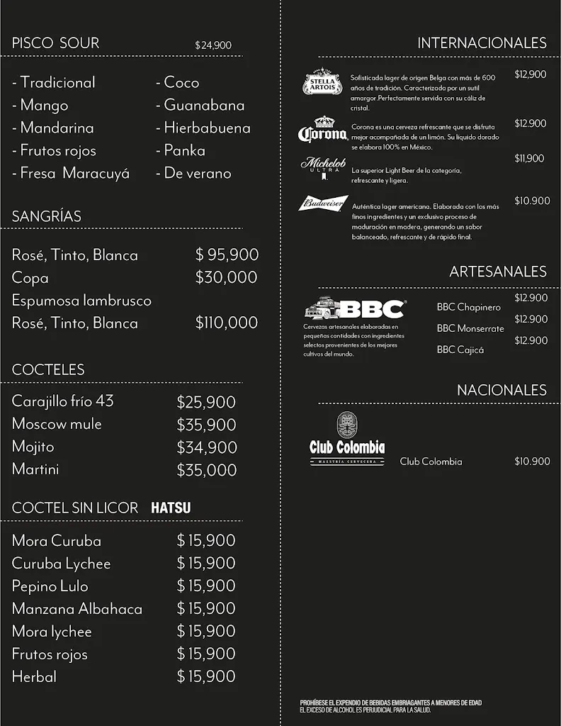 Menu_La Causa_Medellín_image_1