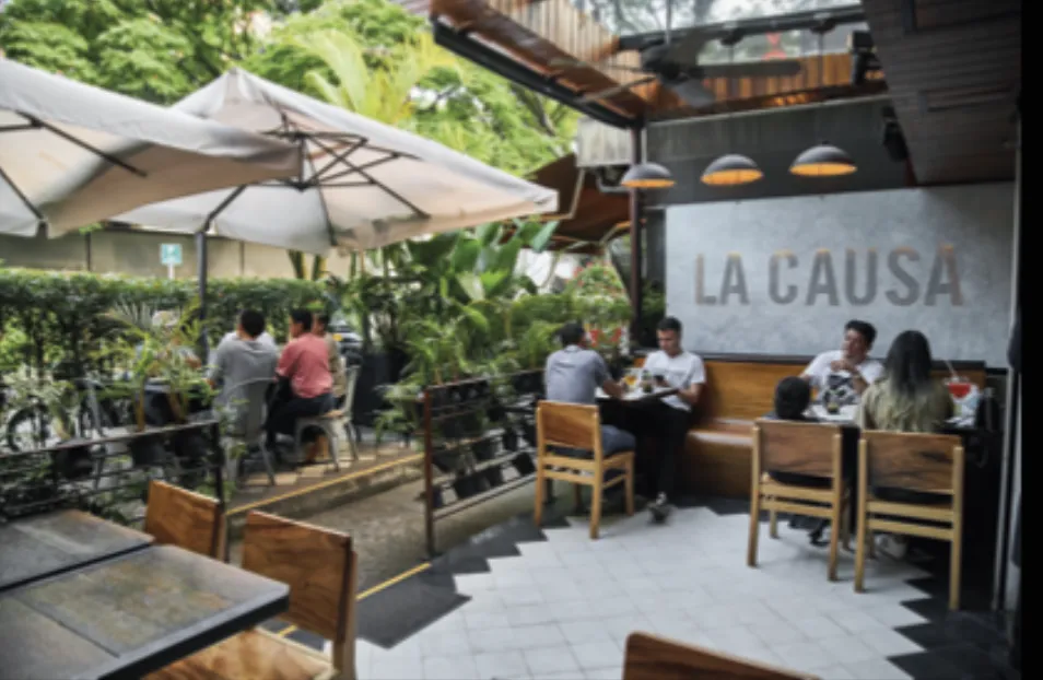 La Causa restaurant in Medellín