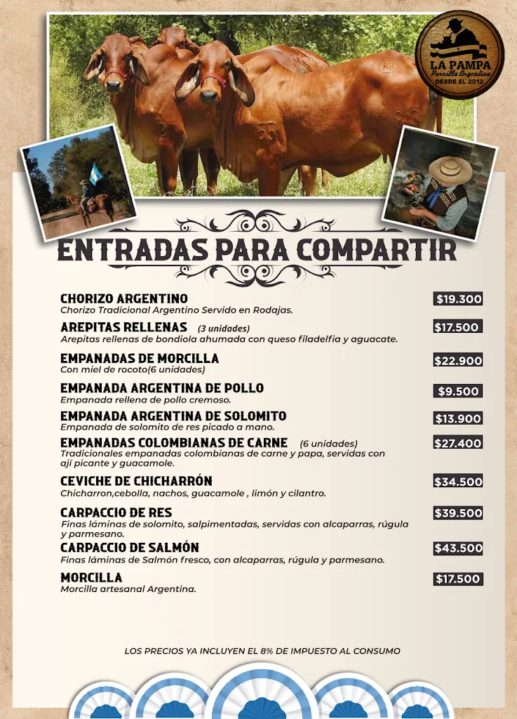 Menü_La Pampa_Medellín_Bild_3