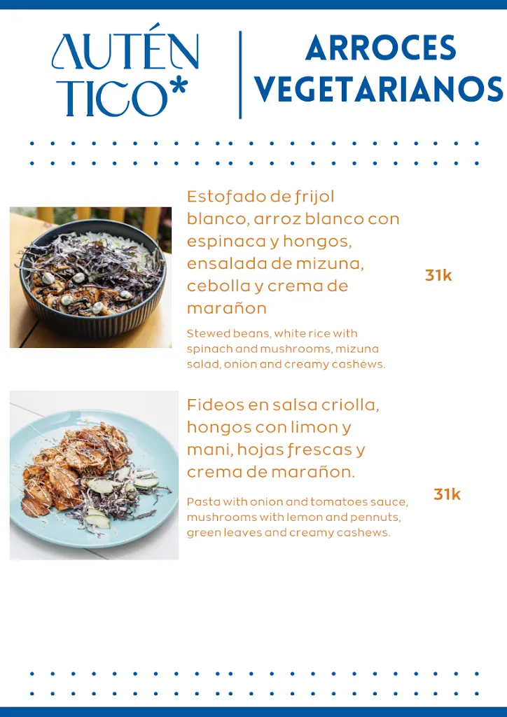 Menu_Restaurante Auténtico - Comida Casual Medellín_Medellín_image_3