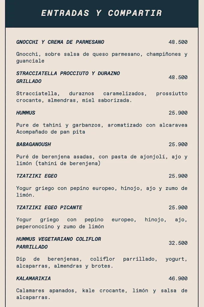 Menu_Egeo | Restaurante Mediterráneo Medellín_Medellín_image_3