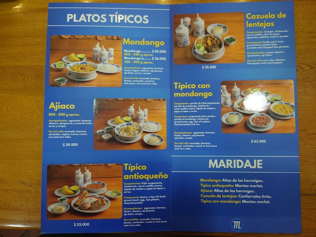 Menü_Mondongo's_Medellín_Bild_1
