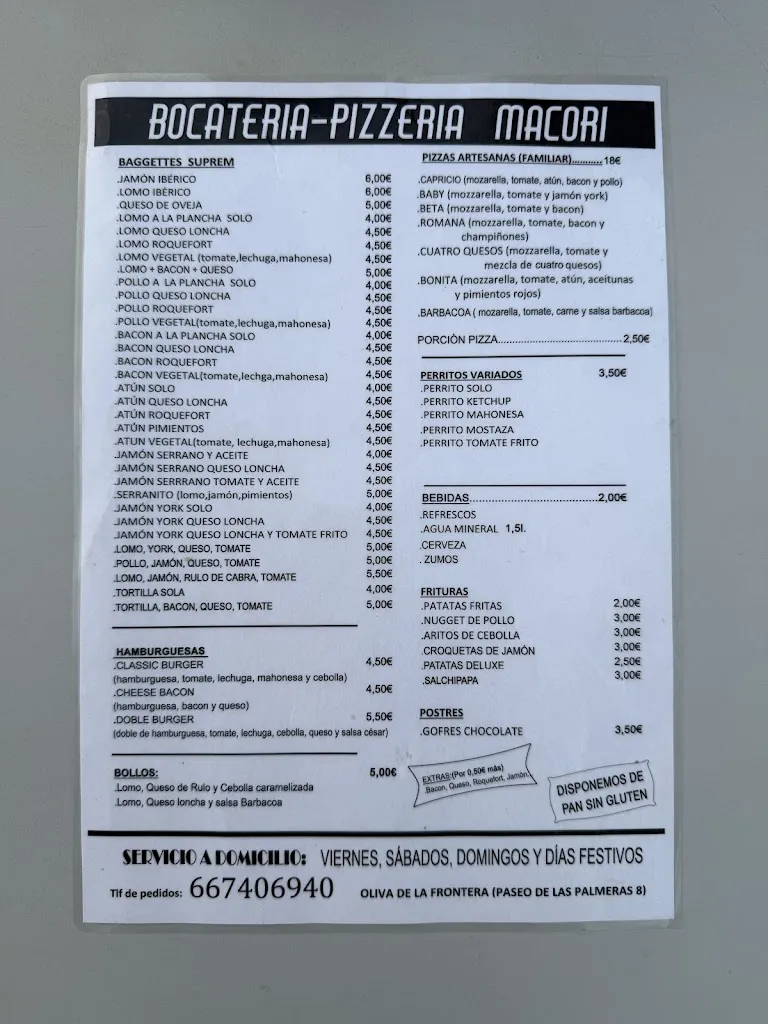 Menu_Restaurante Macori_Oliva de la Frontera_image_1