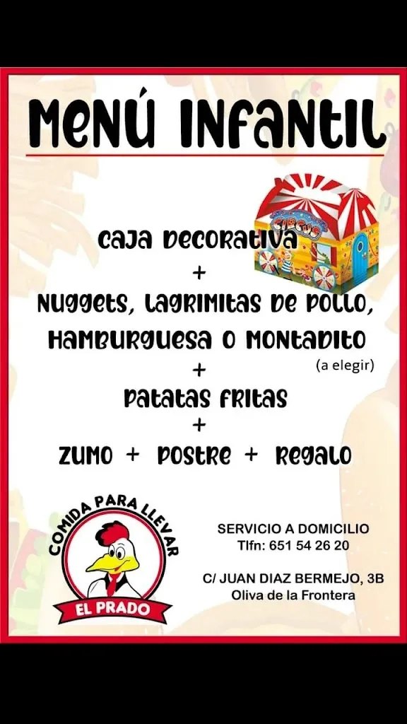 Menu_Asador el prado | Bar en Oliva de la Frontera_Oliva de la Frontera_image_3