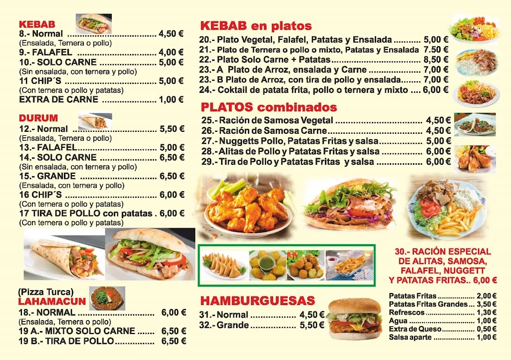 Menu_Oliva Donner Kebab_Oliva de la Frontera_image_1