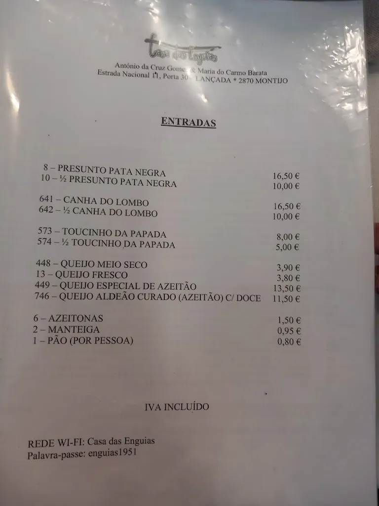 Menu_Casa das Enguias_Montijo_immagine_2