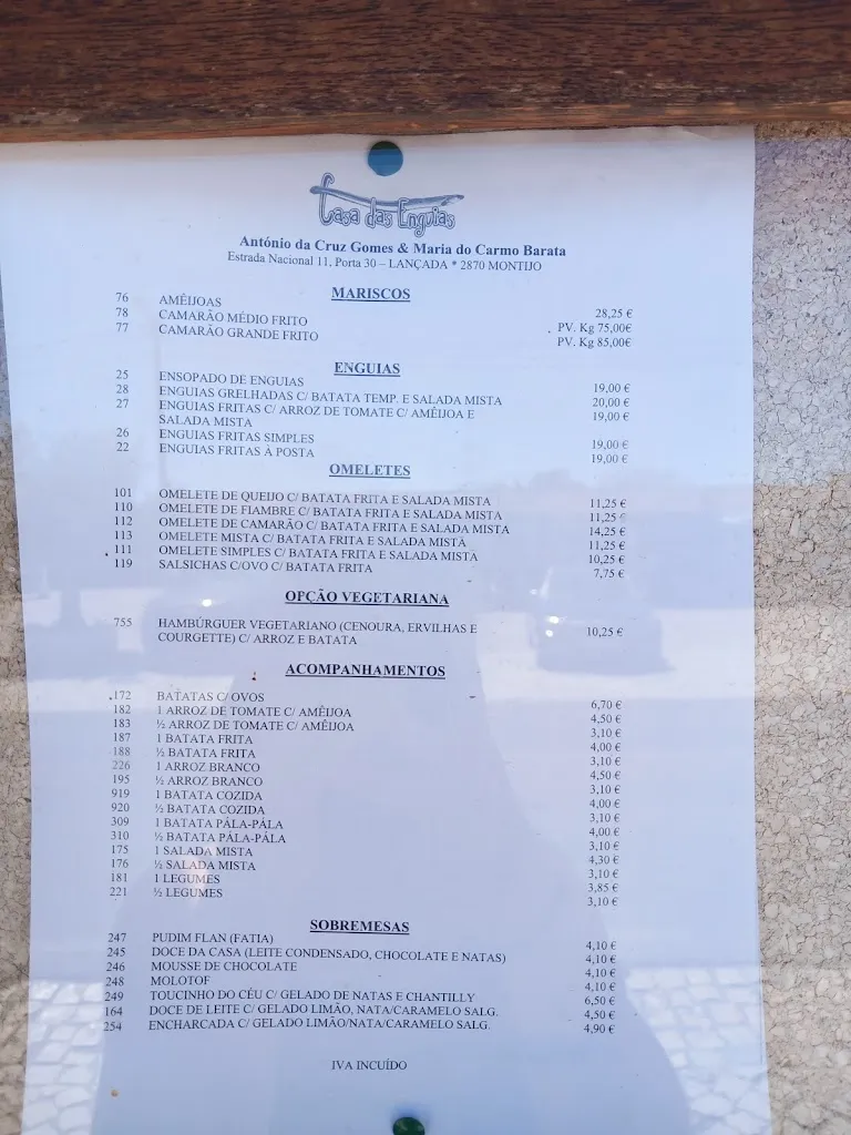Menu_Casa das Enguias_Montijo_immagine_4
