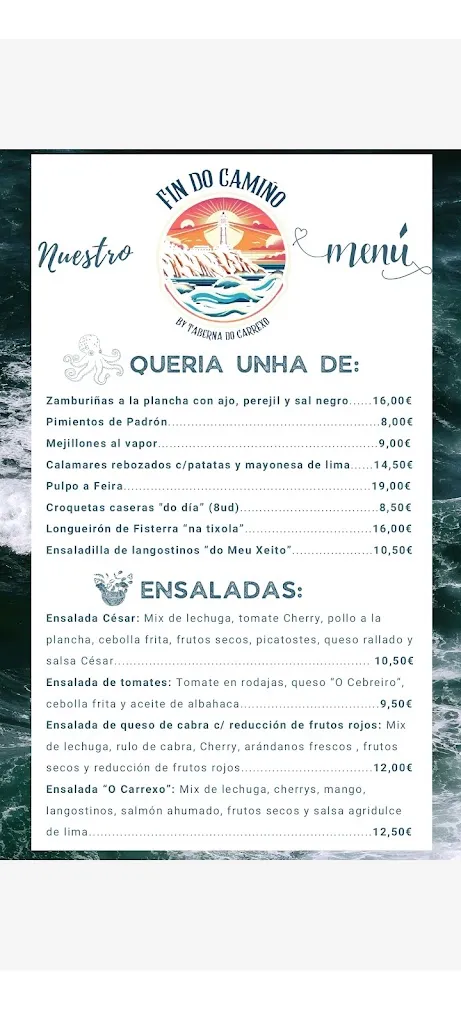 Menu_Fin Do Camiño_Fisterra_image_3