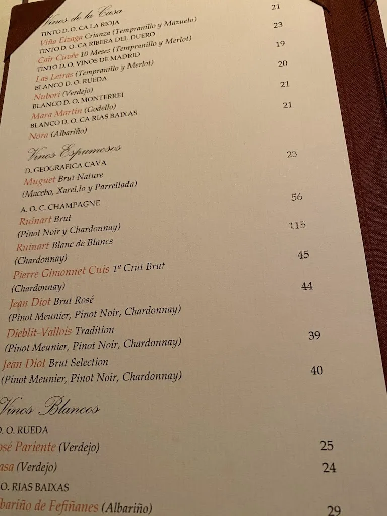 Menu_Restaurante La Parra Madrid_Parra La_immagine_4