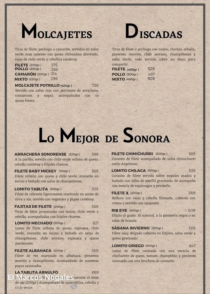 Menu_Restaurant El Marcos Nogales_Nogales_image_3