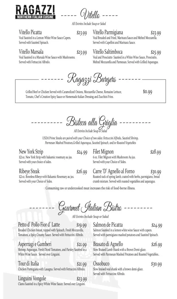 Menu_Ragazzi Italian Restaurant_Nogales_immagine_2