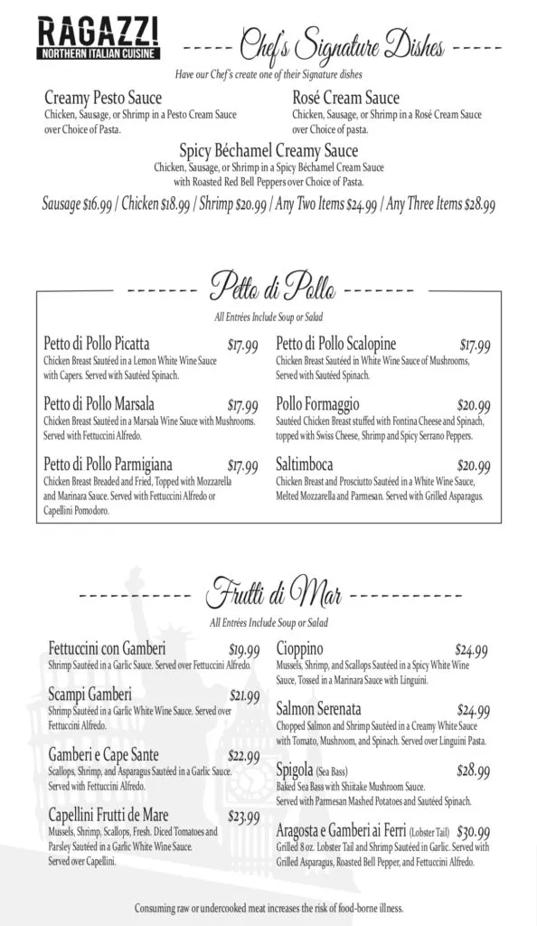 Menu_Ragazzi Italian Restaurant_Nogales_immagine_3