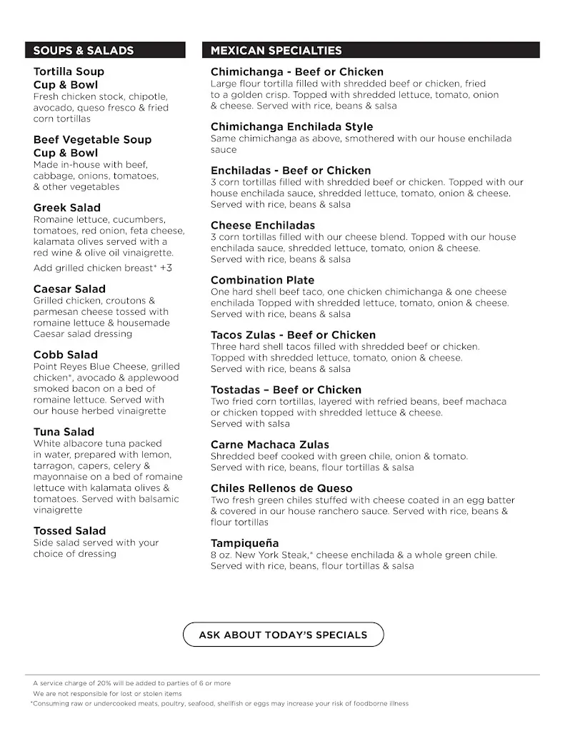 Menu_Zulas Restaurant_Nogales_image_2