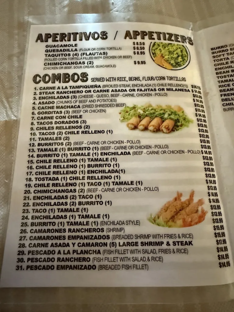 Menu_La Cabaña Restaurant_Nogales_image_2