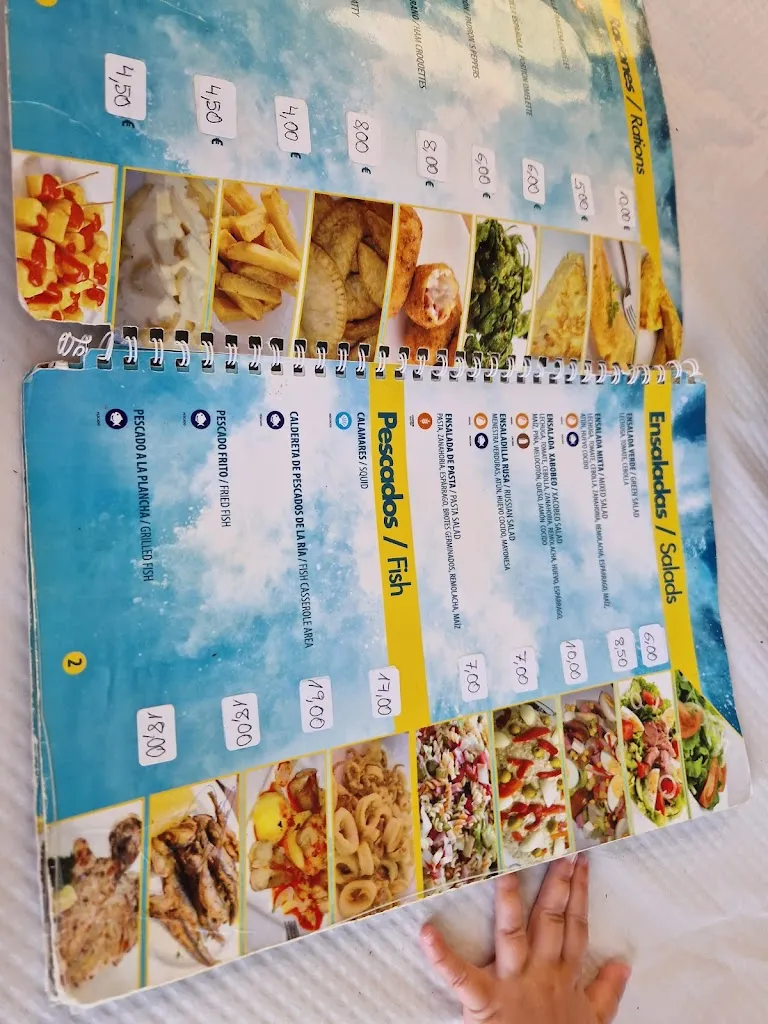 Menü_Mesón Xacobeo_Fisterra_Bild_4