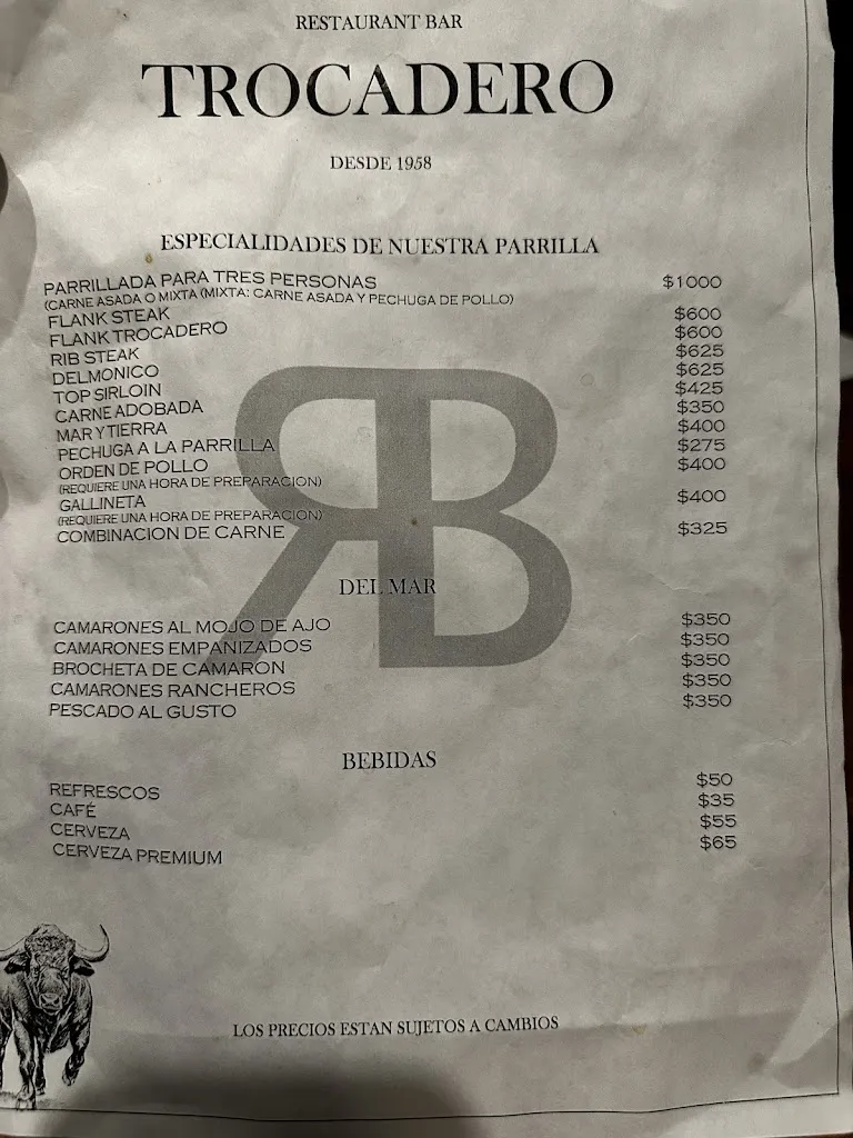 Menu_Trocadero_Nogales_image_1